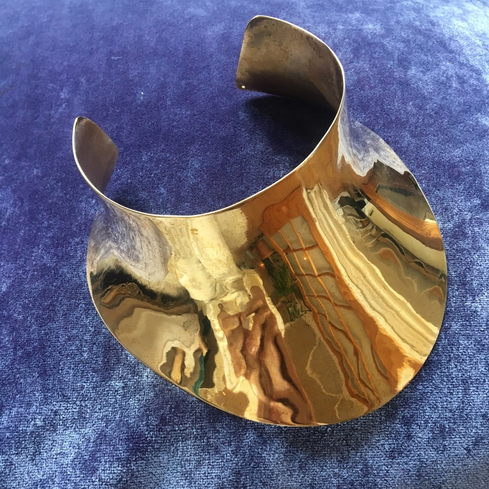 BALMAIN Gold Metal Choker